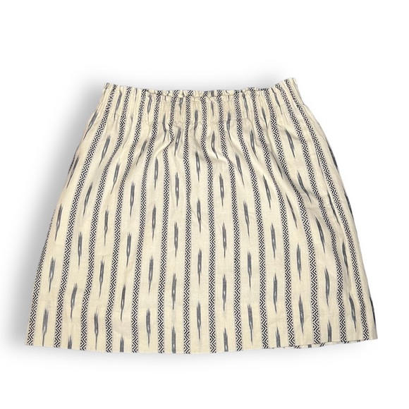 J. Crew Dresses & Skirts - J. Crew Ikat Paperbag Elastic Waist Pocket Mini Skirt Size Women’s 6